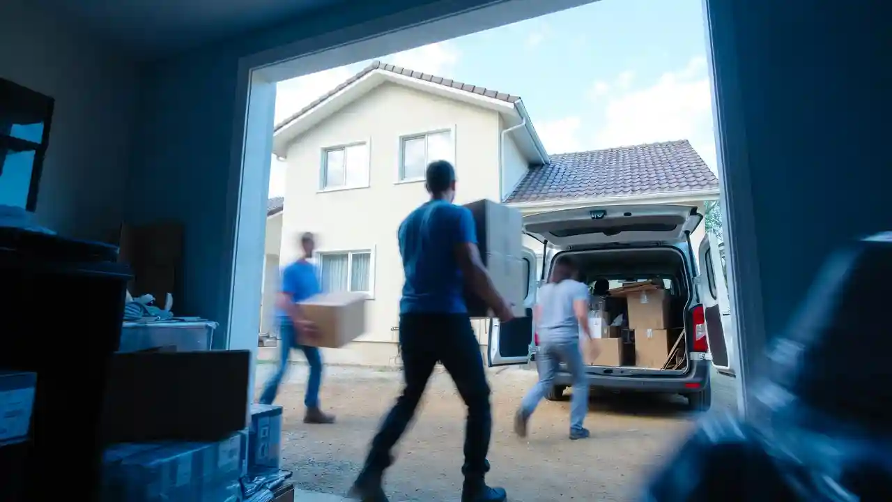 Chargement camion, débarras rapide