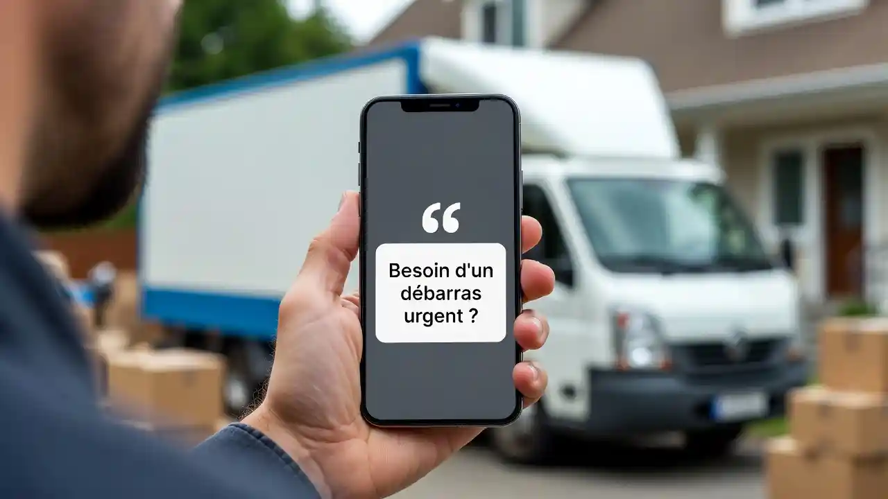 Contact rapide pour organiser un débarras