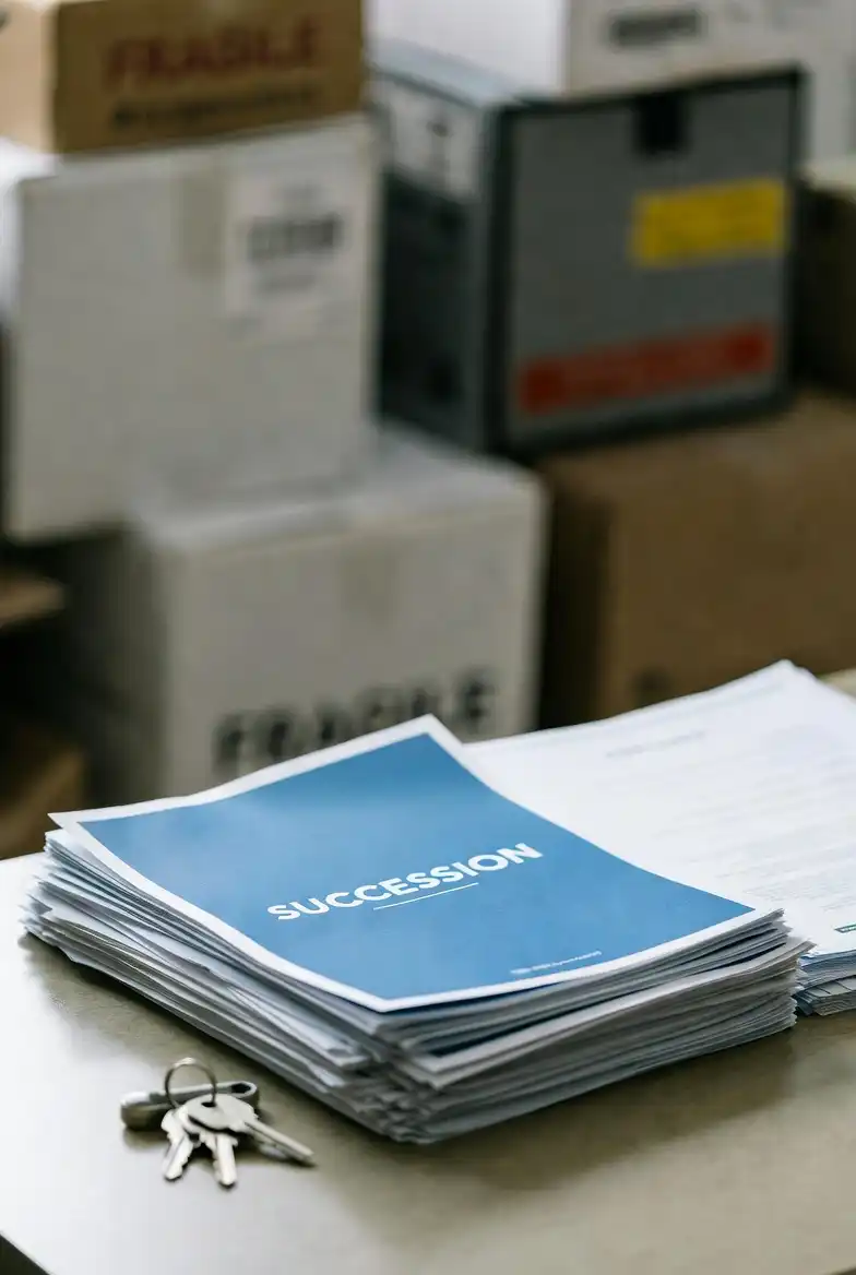 Documents succession, inventaire