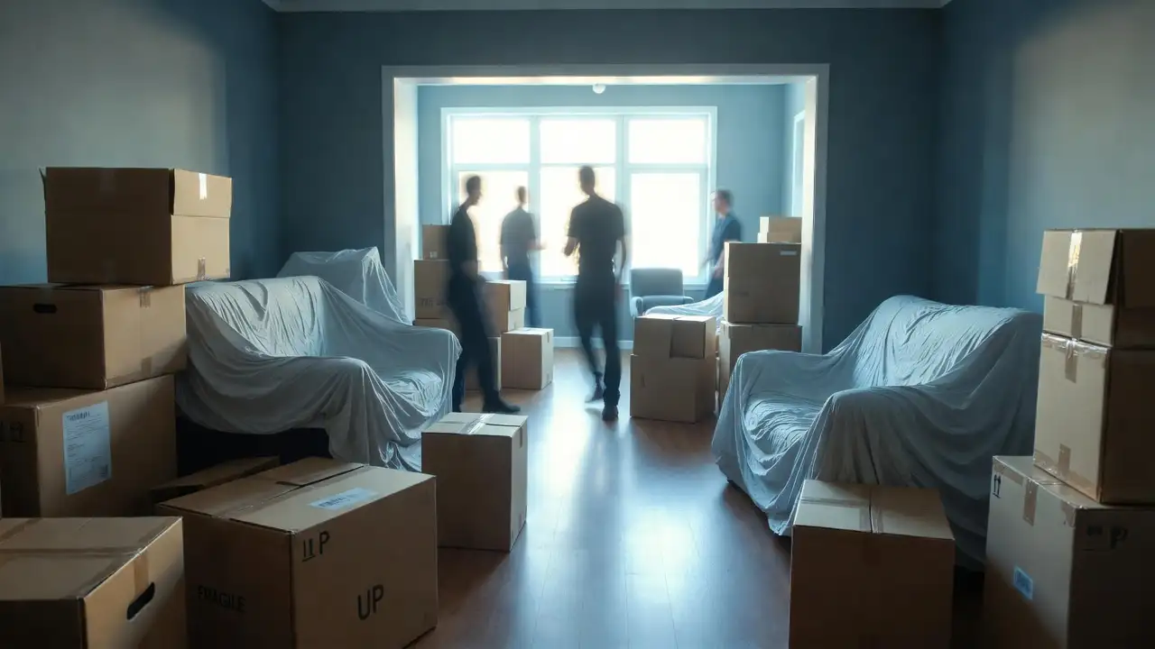 Vider une maison avant vente